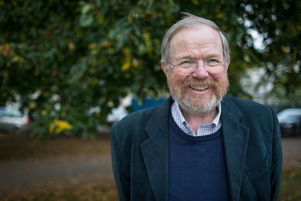 <p>Bill Bryson was born and raised in Des Moines, Iowa, and is known for his travel and science writing He came into prominence after moving to Great Britain as an adult and publishing <em>Notes from a Small Island</em> in 1995, a humorous exploration of Britain that interweaved descriptions of landscapes with anecdotes from his everyday encounters with the people of Britain. This was eventually turned into a television series. He received worldwide recognition with his book <em>A Short History of Nearly Everything</em>, a popular science book that was praised for its funny and accessible communication of harder or little known areas of science. </p>