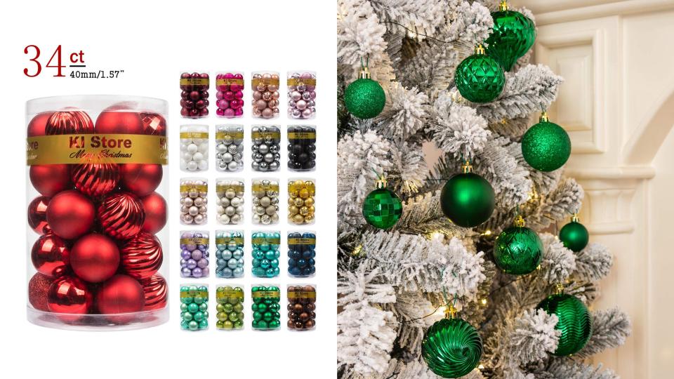 These shatterproof ornaments are a cult favorite on Amazon.