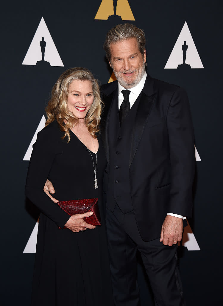 <p>Susan Bridges und Jeff Bridges </p>