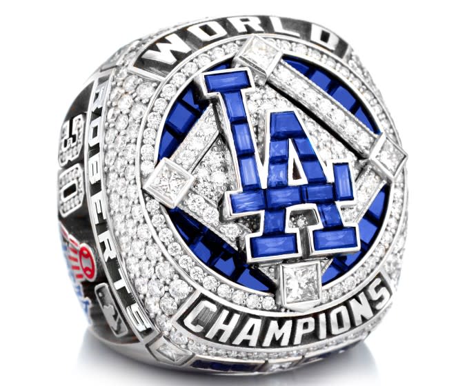 Dodgers 2020 World Series ring.