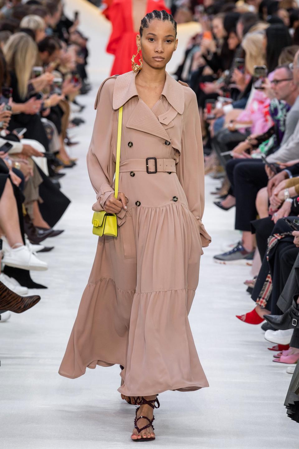 The trench transformed into a coatdress.