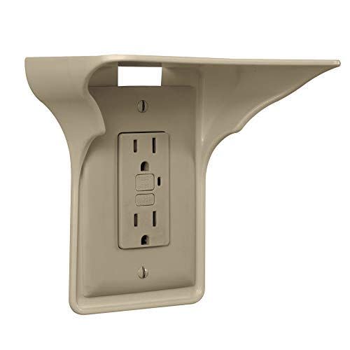 15) Single Wall Outlet Shelf