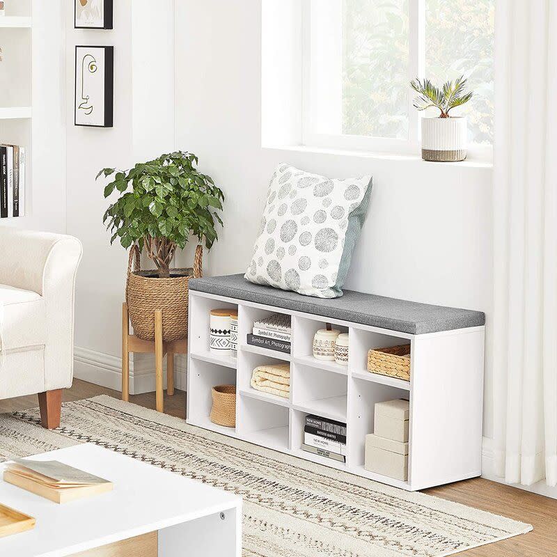 4) Shoe Storage Bench