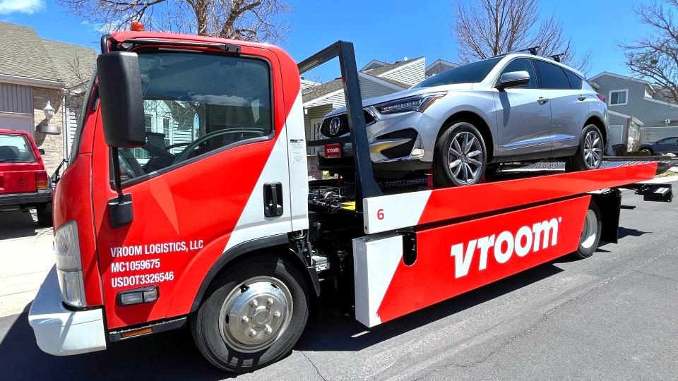 Houston-based Vroom is closing two facilities in Texas and closing its e-commerce platform as part of a nationwide restructuring. (Photo: Vroom)