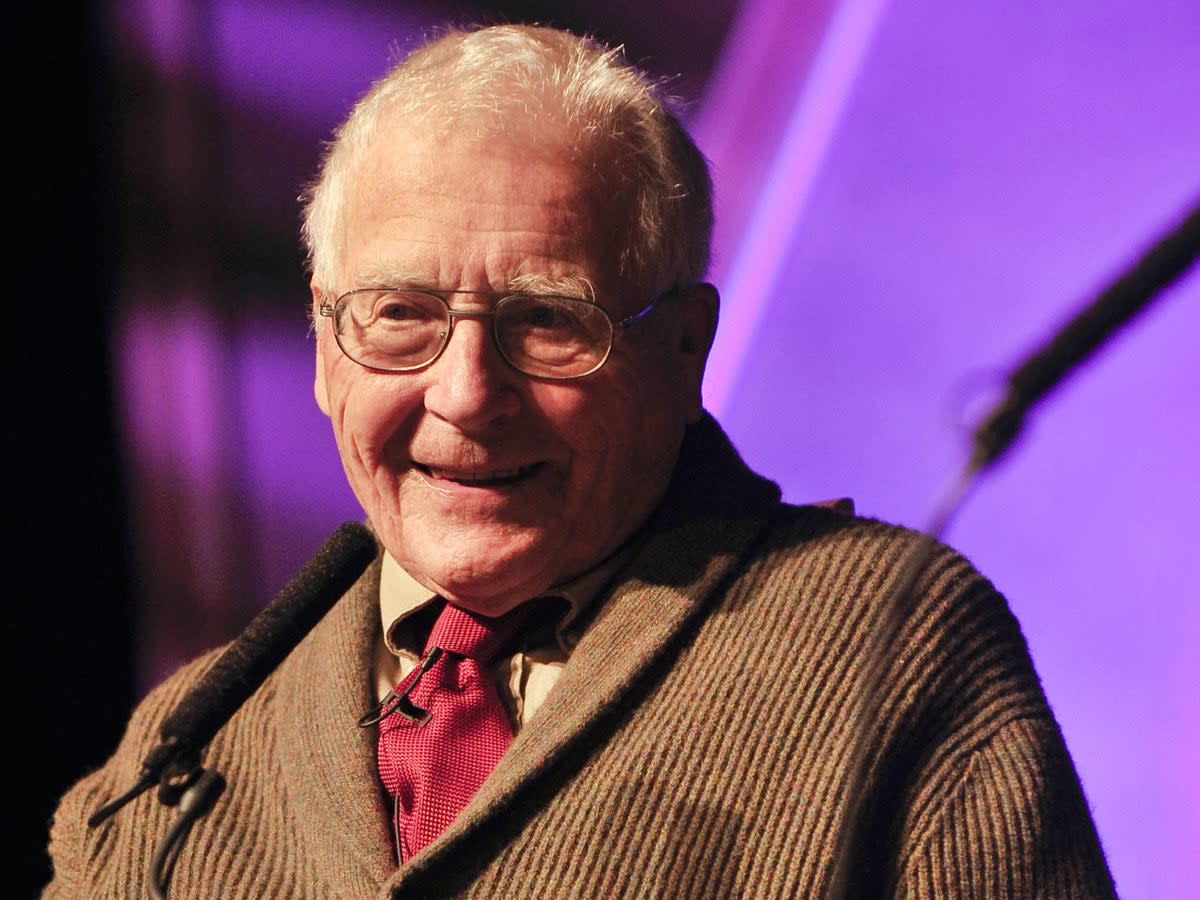 James Lovelock at the tender age of 90 at the Hay Festival in 2010  (PA)