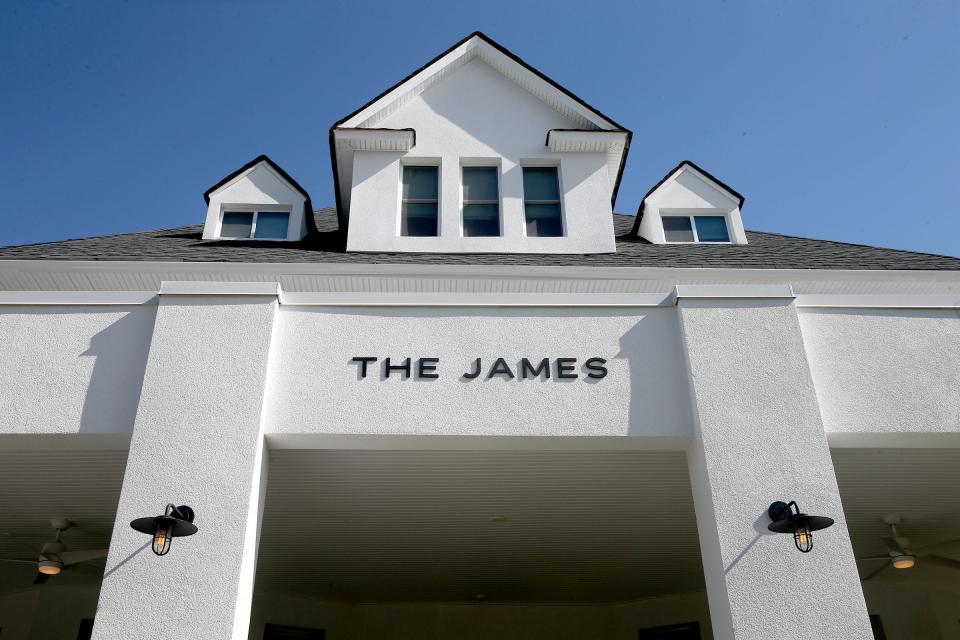 Exterior of The James, a Third Avenue hotel in Bradley Beach that's over a century old and was restored by George DiStefano. The boutique hotel features 16 rooms in the main house and a three-bedroom standalone bungalow. Tuesday August 30, 2022.