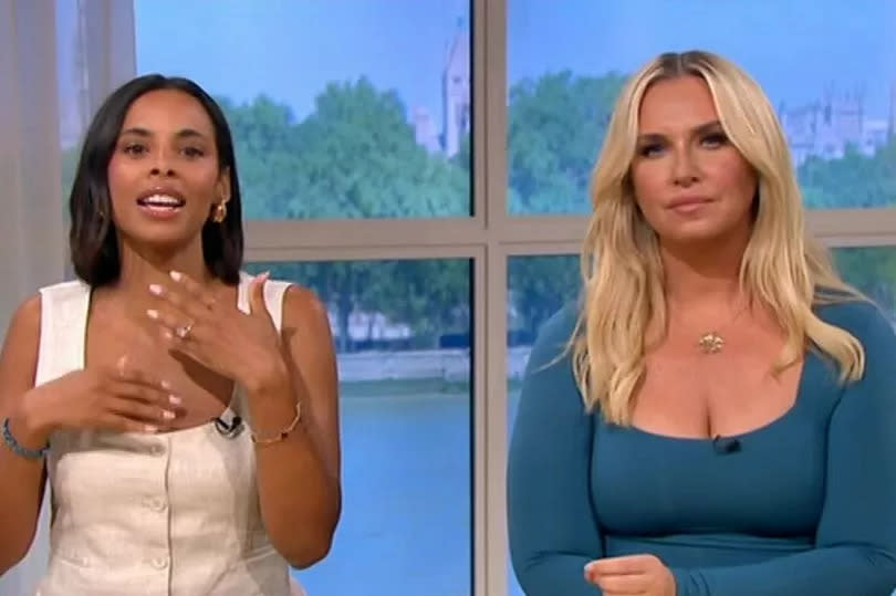 Rochelle Humes and Josie Gibson on This Morning