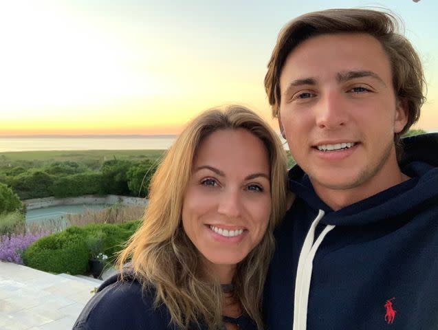 <p>FOX News</p> Nicole Saphier (left) and her son, Nick