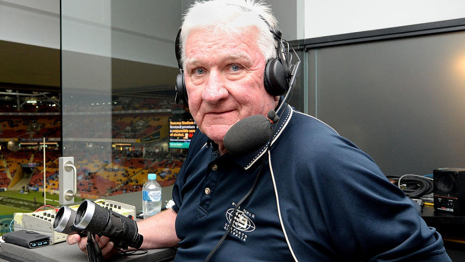 Ray Warren said he knew he'd called his last game after the 2021 NRL grand final. Pic: Getty