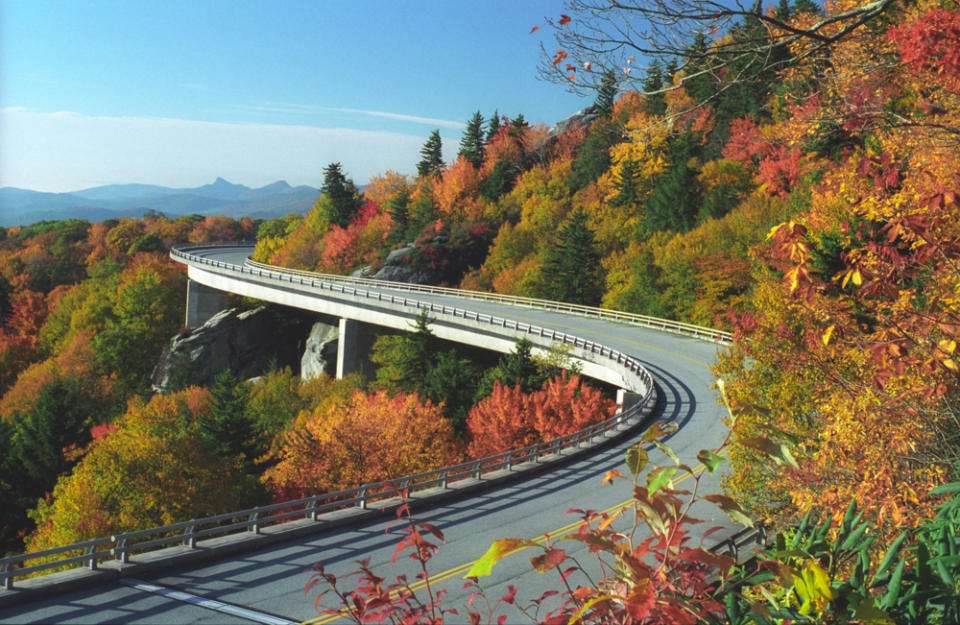 The Lin Cove Viaduct cost a cool $10 million to build, so enjoy your ride across it.