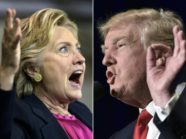 Despite winning the election, Donald Trump has not given up on bashing his White House rival Hillary Clinton
