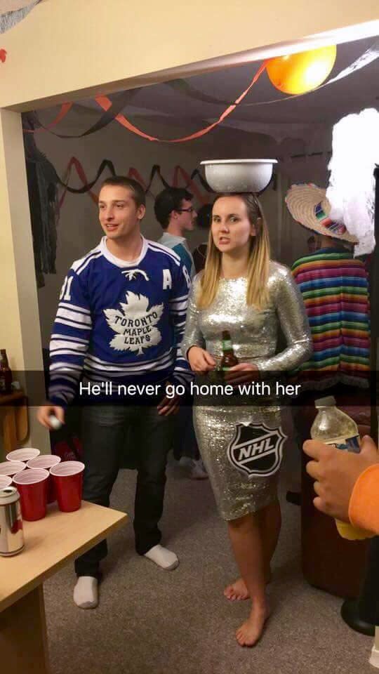 NHL Toronto Maple Leafs Special Skeleton Costume For Halloween