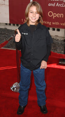 Dominic Scott Kay at the Hollywood premiere of Paramount Pictures' Charlotte's Web
