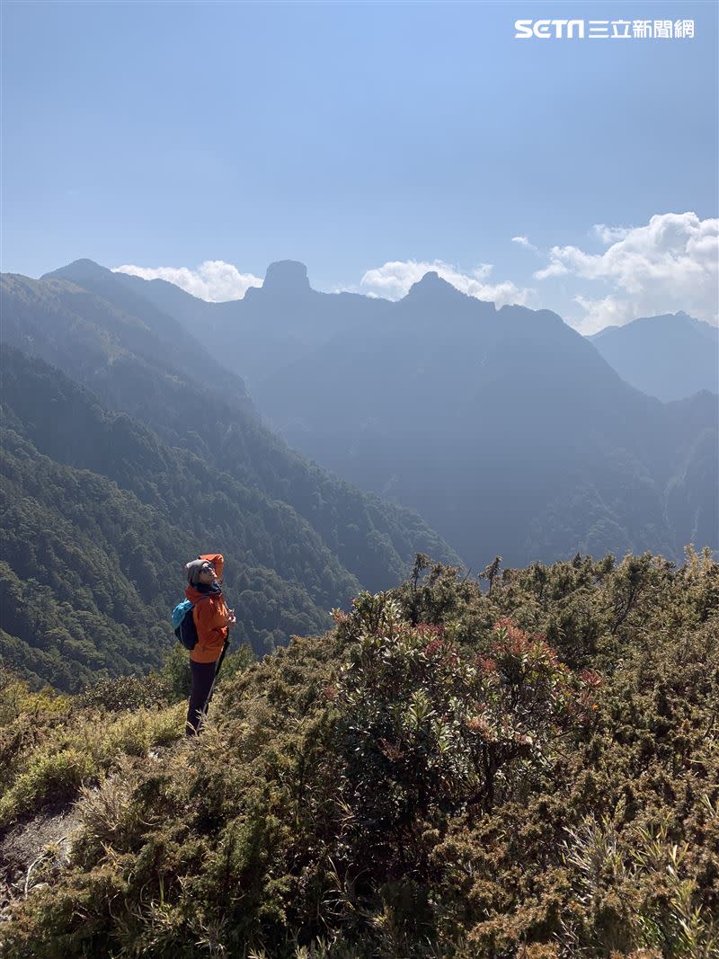  一步步越來越靠近聖山，心中情緒也更激動。（圖／讀者提供）