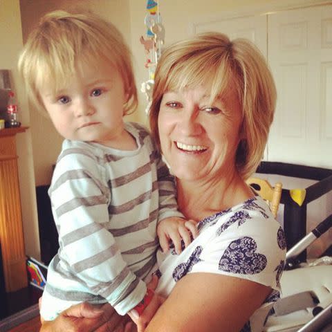 <p>Niall Horan Instagram</p> Maura Gallagher with her grandson Theo