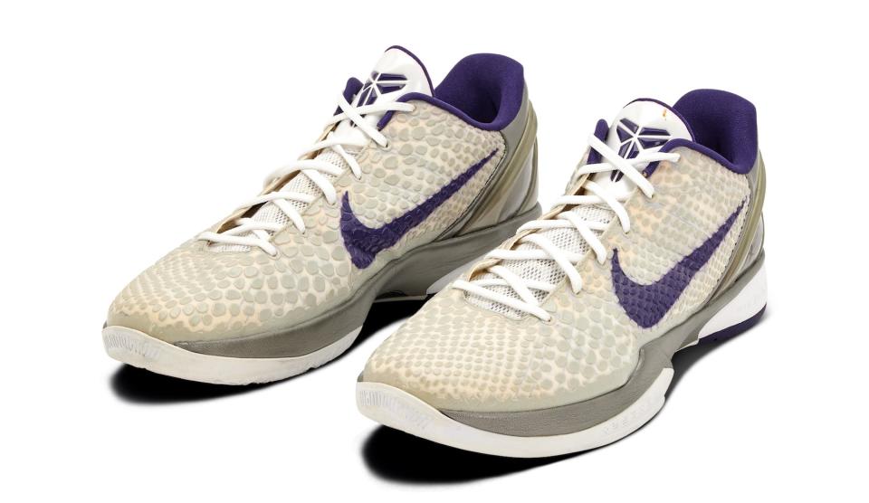 Nike Kobe 6 PE Game-Worn Auction Sotheby's