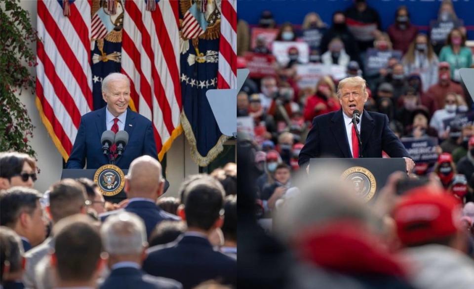 Two in three Americans say President Joe Biden should withdraw from the 2024 race, while half say the same for former Preisdent Donald Trump, according to a new poll.