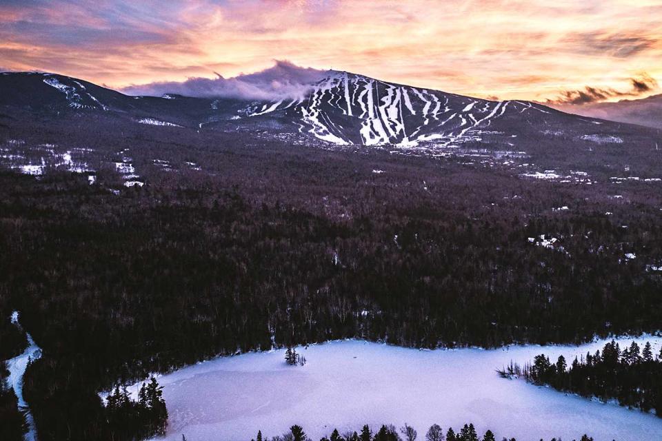 <p>Getty</p> A general shot of Sugarloaf Mountain in Maine