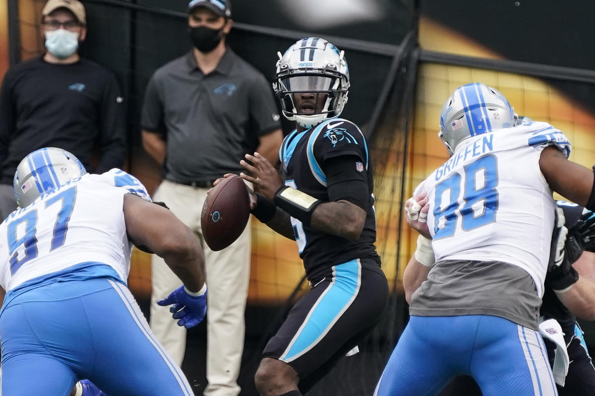 PJ Walker to start at QB for Panthers vs Bucs, Darnold off IR