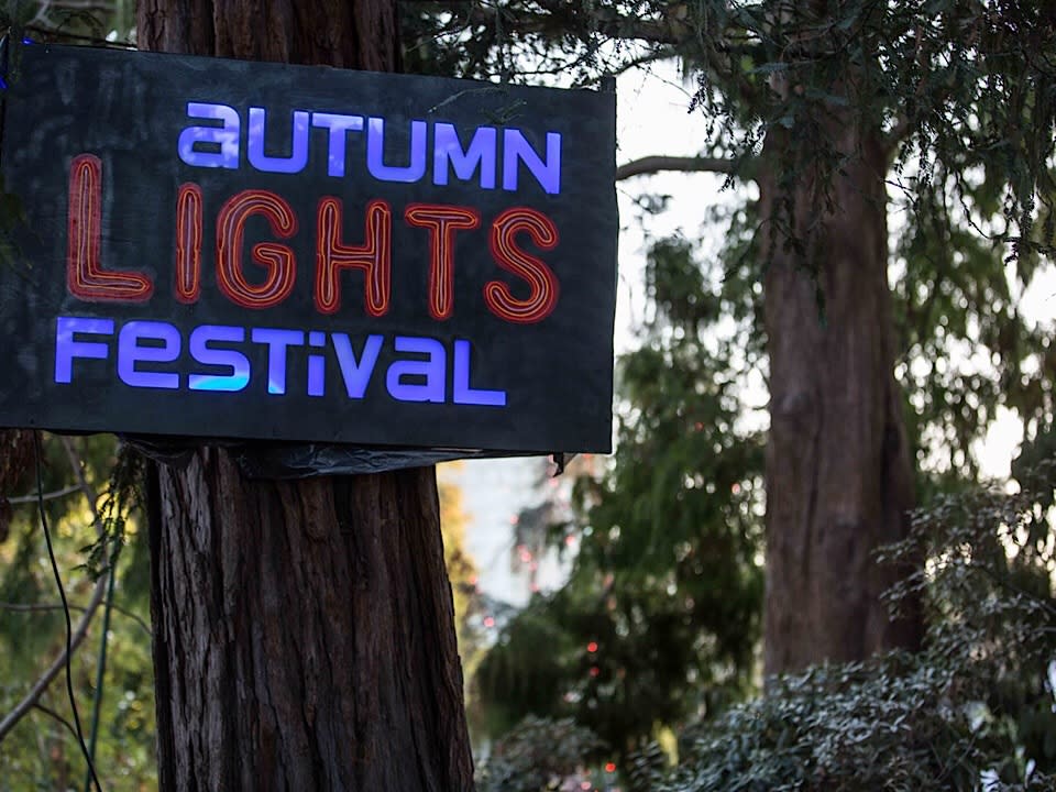 <b>Photo: Autumn Lights Festival/<a href="https://www.facebook.com/gardensatlakemerritt/photos/a.165530310130814/2972673692749781/?type=3&theater" rel="nofollow noopener" target="_blank" data-ylk="slk:Facebook;elm:context_link;itc:0;sec:content-canvas" class="link ">Facebook</a></b>