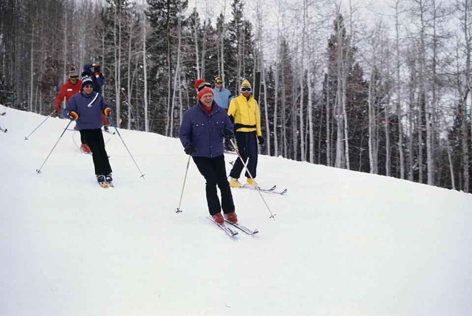 Wild Photos of U.S. Presidents Cutting Loose on Vacation