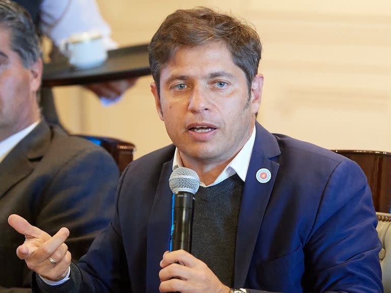 El gobernador de la provincia de Buenos Aires, Axel Kicillof