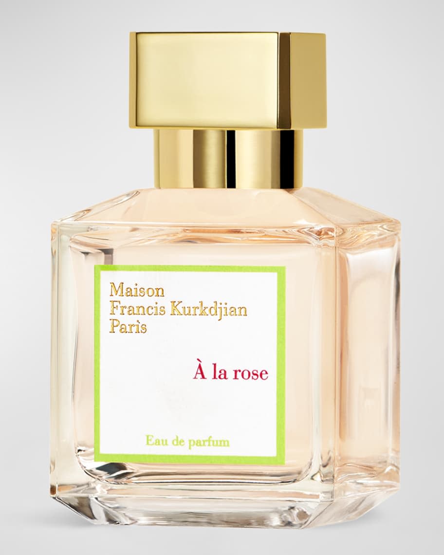 <p><a href="https://go.redirectingat.com?id=74968X1596630&url=https%3A%2F%2Fwww.neimanmarcus.com%2Fp%2Fmaison-francis-kurkdjian-a-la-rose-eau-de-parfum-2-4-oz-prod248020003&sref=https%3A%2F%2Fwww.harpersbazaar.com%2Fbeauty%2Fhealth%2Fg43523522%2Fmaison-francis-kurkdjian-perfume%2F" rel="nofollow noopener" target="_blank" data-ylk="slk:Shop Now;elm:context_link;itc:0;sec:content-canvas" class="link rapid-noclick-resp">Shop Now</a></p><p>A la Rose Eau de Parfum </p><p>$275.00</p><p>https://www.neimanmarcus.com</p>