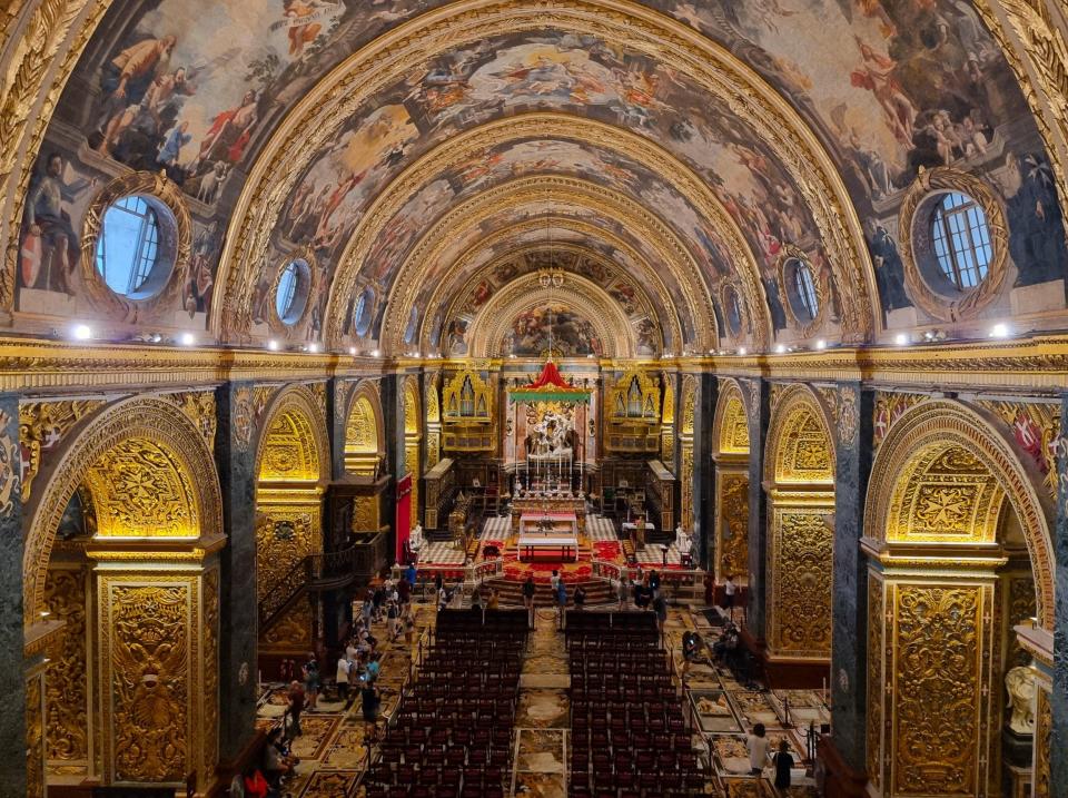 Interior of the Co-Cathedral of Saint John