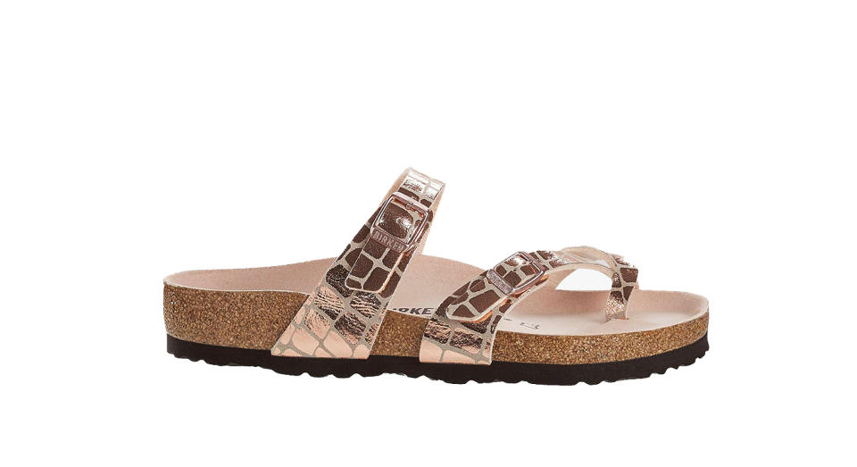 Birkenstock Mayari Gator Gleam Sandals