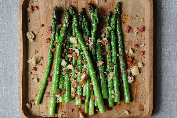 Asparagus with Pancetta