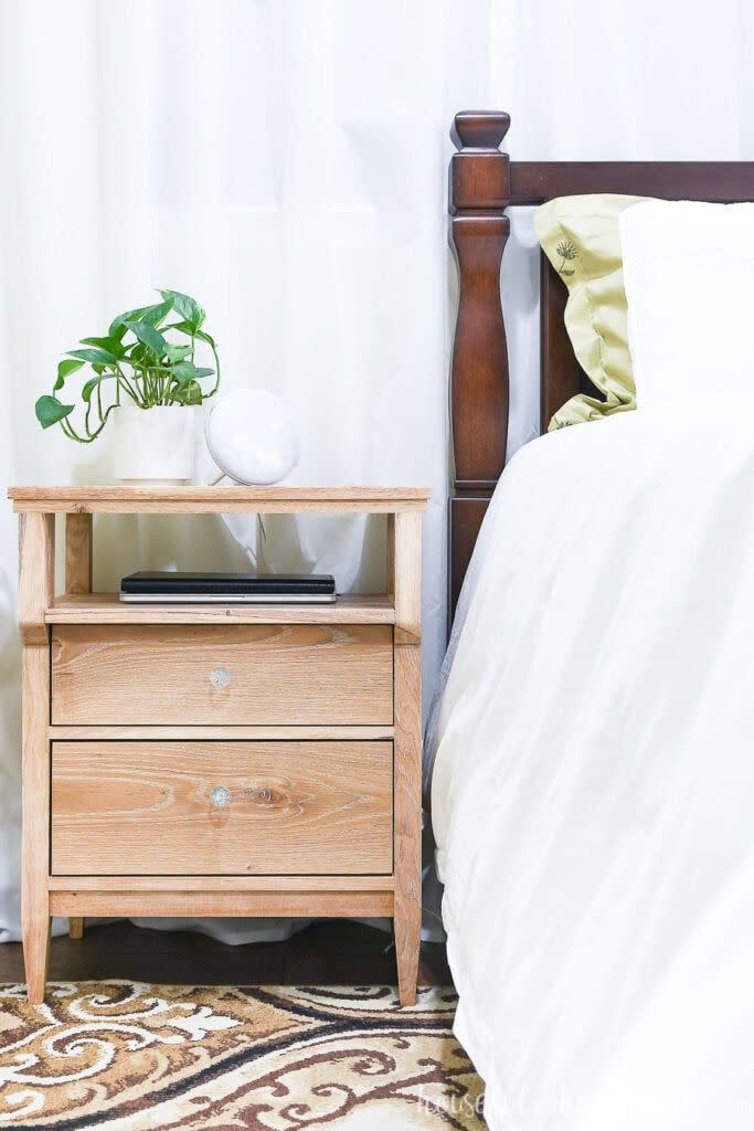 Double-Shelf Nightstand