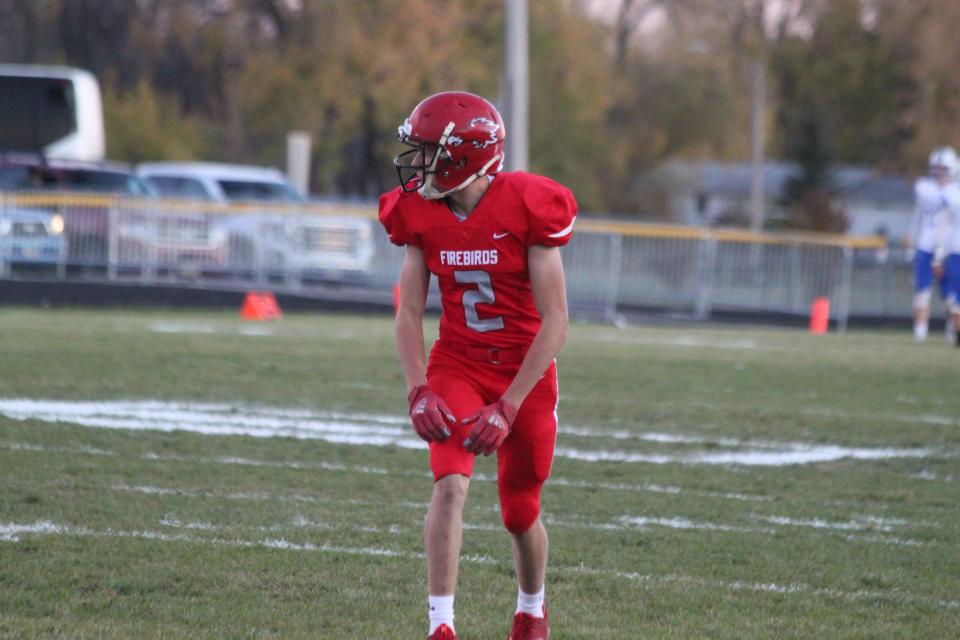 Caleb Schneider will close his high school football career during the 2022 North Dakota Shrine Bowl on June 18.