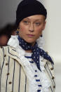 Anastassia Khozzisova wearing Ralph Lauren Spring 2006 (Photo by Biasion Studio/WireImage)