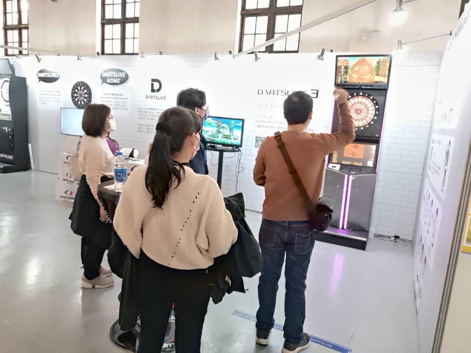 2023臺灣運動產業博覽會提供多樣運動科技新穎體驗。(體育署提供)