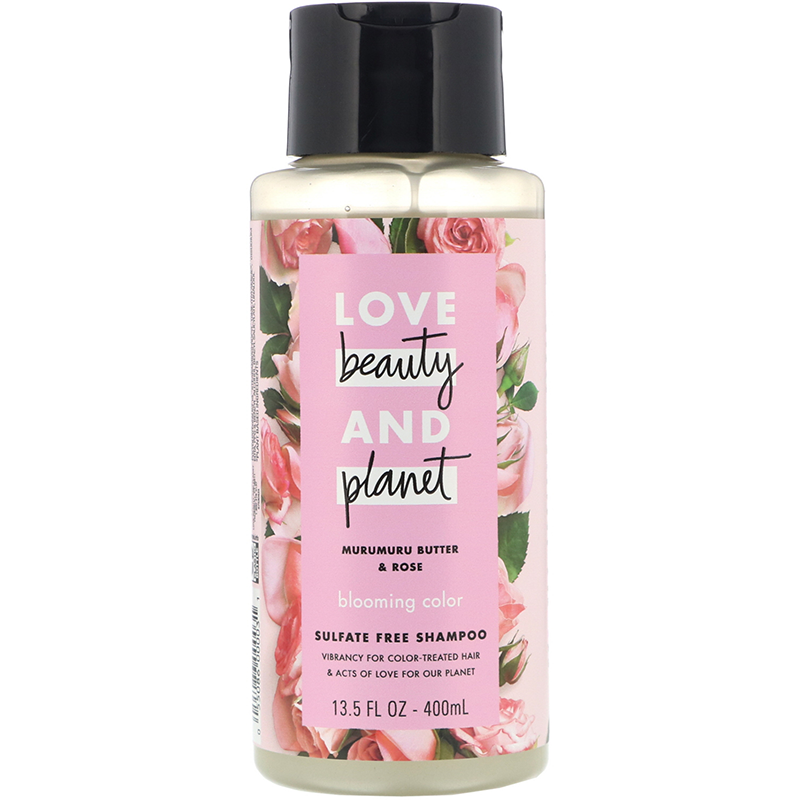 Love Beauty & Planet Murumuru Butter and Rose Blooming Color Shampoo