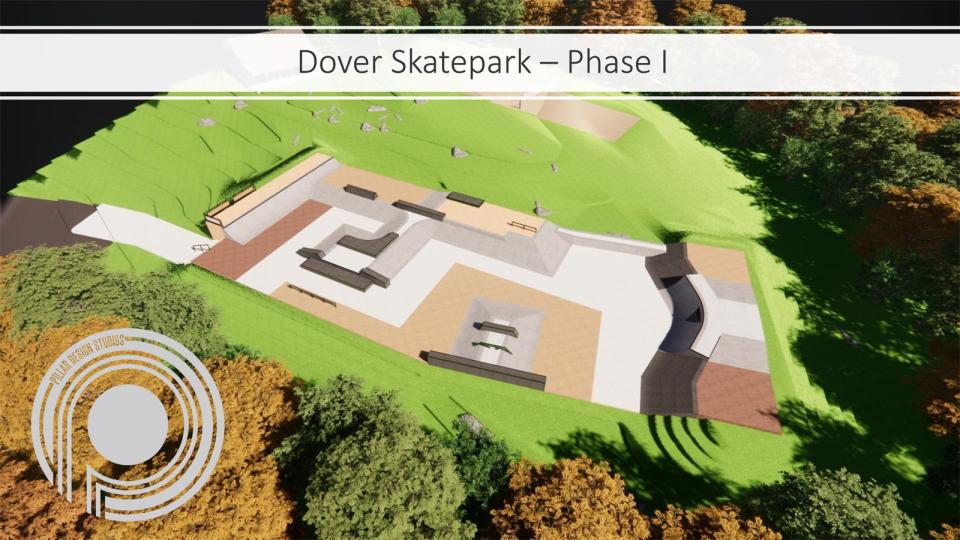 Dover's new skatepark is coming to Guppey Park with construction beginning in August 2022 and the main park expected to be completed in the fall.