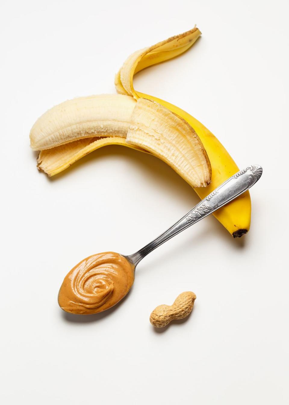 1) Banana and Nut Butter