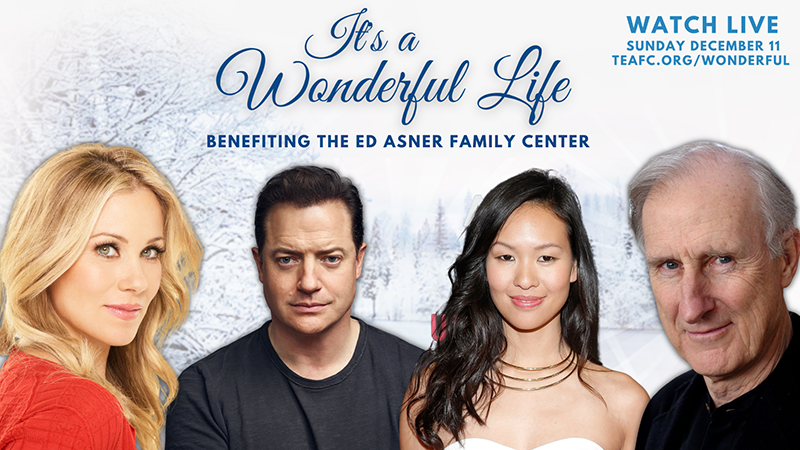 It's a Wonderful Life Virtual Table Read Ticket Giveaway for The Ed Asner Family Center Charity Event