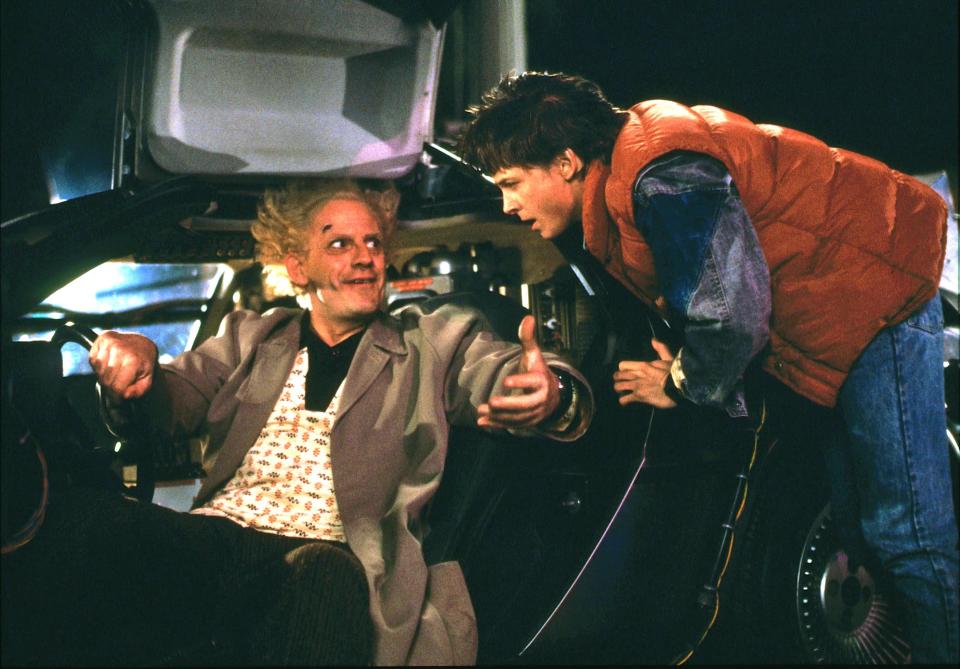 Christopher Lloyd and Michael J. Fox, "Back to the Future"