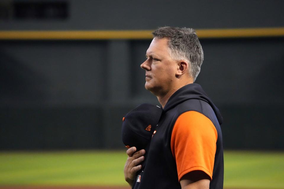 A.J. Hinch enters Tuesday's game against the Giants with 105 wins as manager of the Tigers.