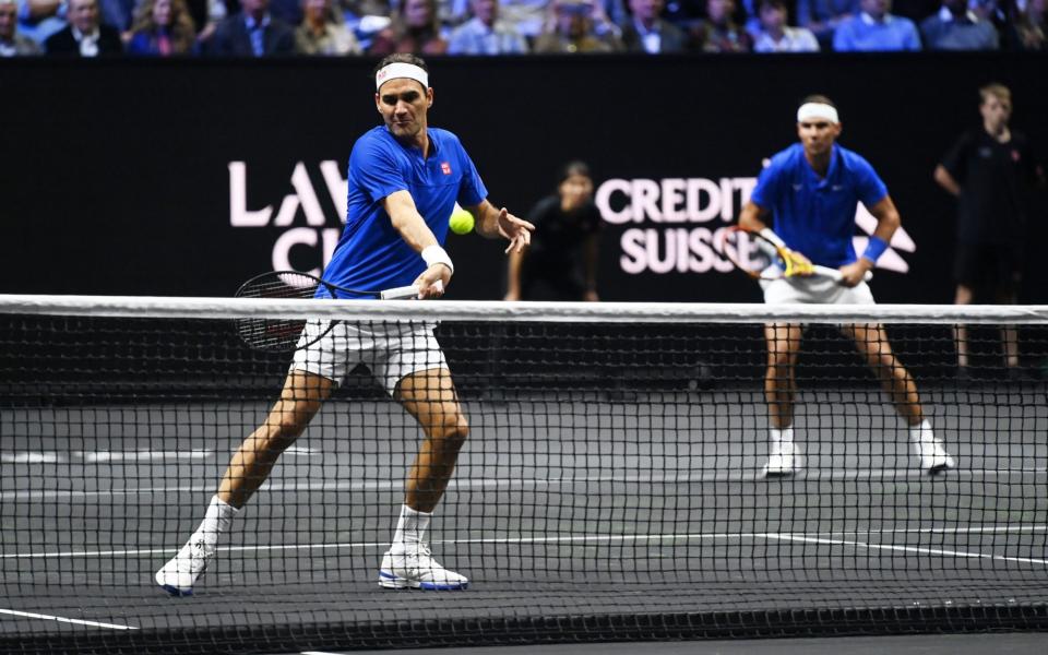 roger federer last match live laver cup 2022 nadal murray   - SHUTTERSTOCK