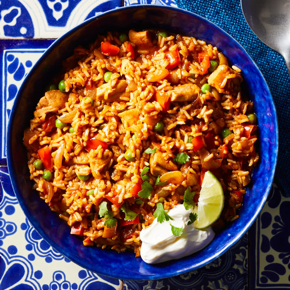 Pressure-Cooker Chicken & Rice (Arroz con Pollo)