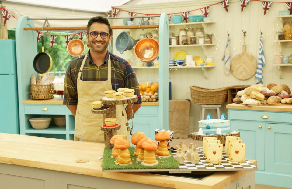 Great British Bake Off star Chigs Parmar is keeping quiet about his relationship status credit:Bang Showbiz