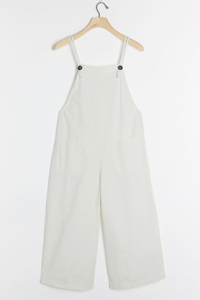 Velvet by Graham & Spencer Brianna Cropped Overalls (Photo via Anthropologie)