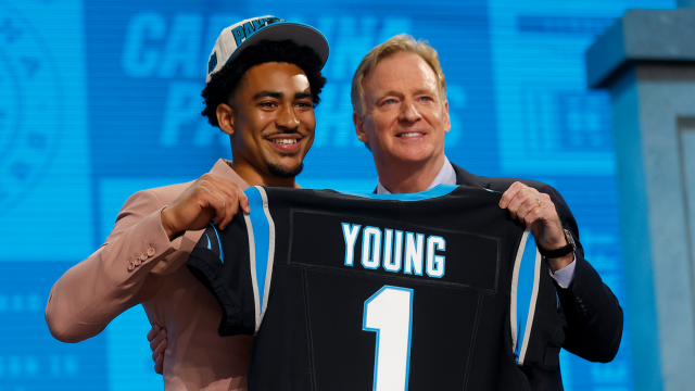 NFL on ESPN - With the first overall pick in the 2023 NFL Draft, the Carolina  Panthers select Bryce Young 