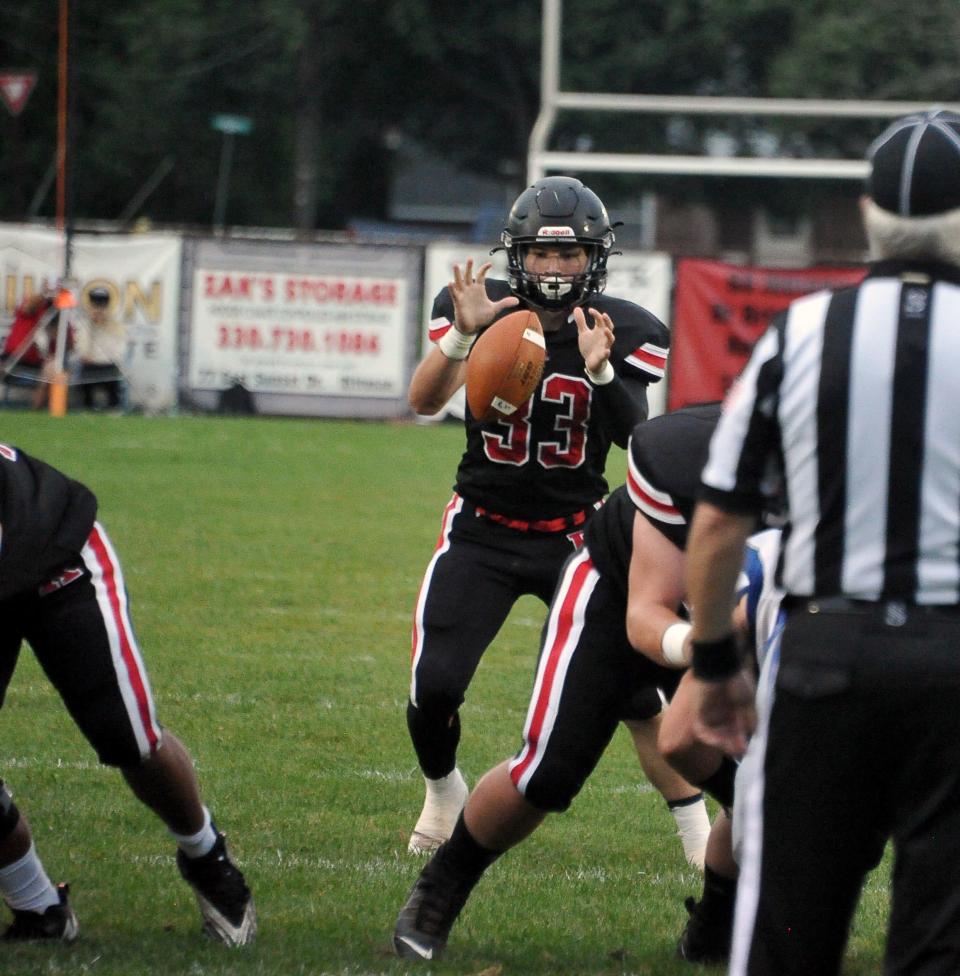 Rittman's Artie Sonego leads the area in rushing yards and TDs through six games.