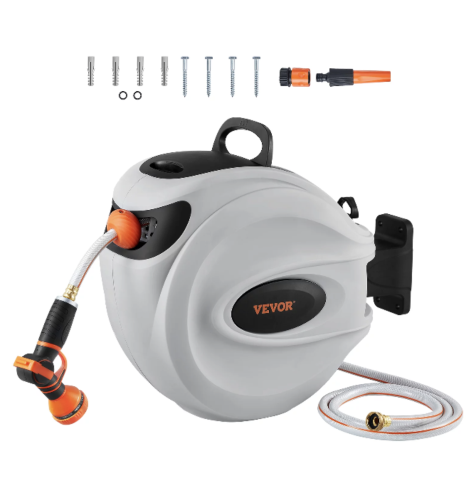 <p><a href="https://go.redirectingat.com?id=74968X1596630&url=https%3A%2F%2Fwww.walmart.com%2Fip%2FBENTISM-Retractable-Hose-Reel-65-ft-x-5-8-inch-180-Swivel-Bracket-Wall-Mounted-Garden-Water-Reel-9-Pattern-Nozzle-Automatic-Rewind-Lock-Any-Length-Sl%2F1593097653&sref=https%3A%2F%2Fwww.countryliving.com%2Flife%2Fg4364%2Ffathers-day-gifts-from-daughter%2F" rel="nofollow noopener" target="_blank" data-ylk="slk:Shop Now;elm:context_link;itc:0;sec:content-canvas" class="link ">Shop Now</a></p><p>BENTISM Retractable Hose Reel </p><p>$89.99</p><p>walmart.com</p><span class="copyright">Walmart </span>