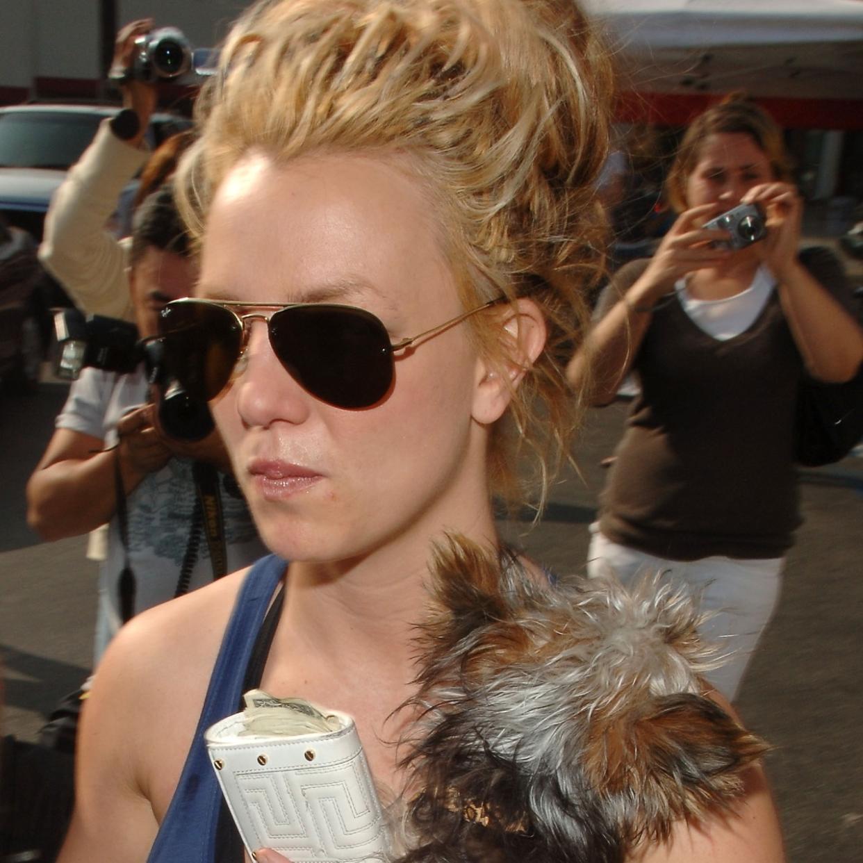  Britney Spears in 2007. 