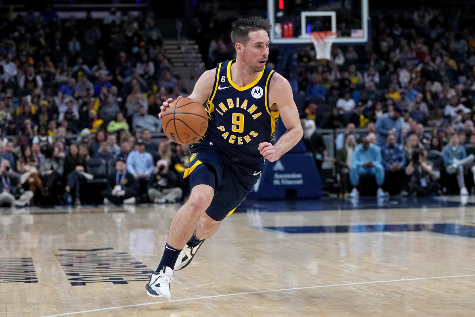 T.J. McConnell #9 of the Indiana Pacers has fantasy value