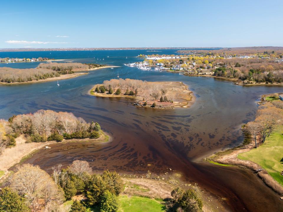 Rabbit Island, in Wickford Cove, is for sale.